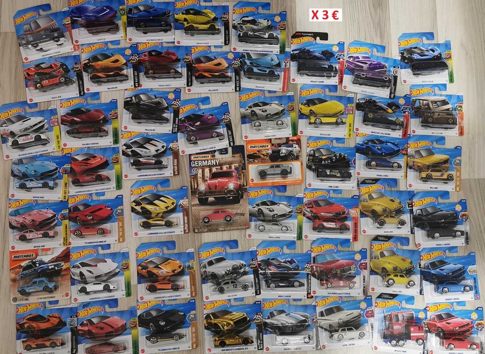Hot Wheels BMW, Mercedes