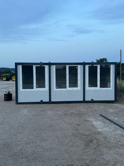 Сглобяема къща контейнер павилион бунгало Безплатна доставка