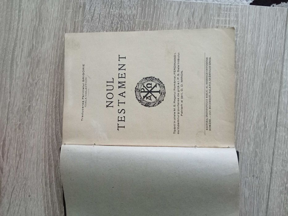 De vânzare Noul testament 1927