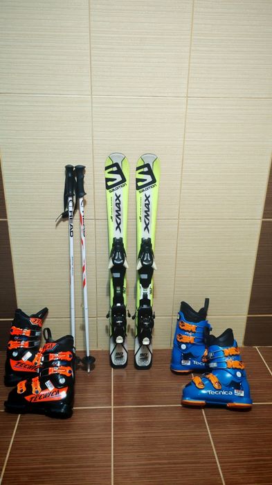 Set schi salomon x max 90 cm -clapari ski