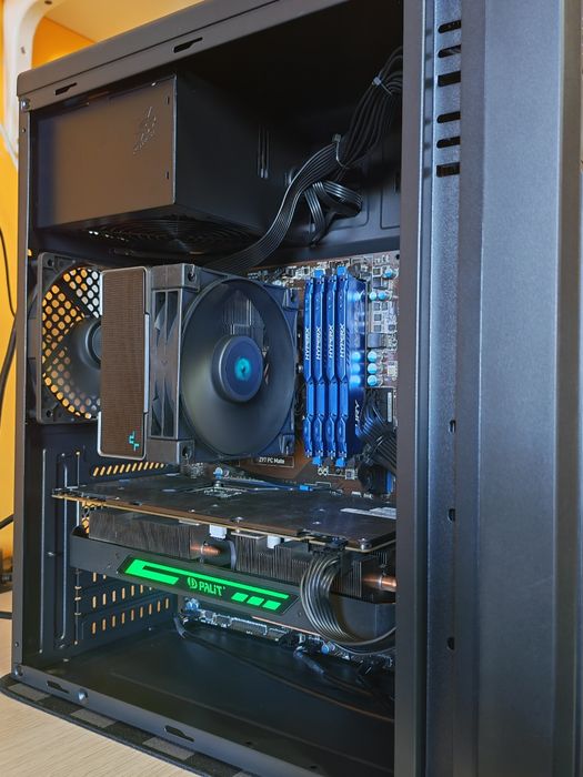 Геймърски компютър Intel Core i5-4690K | GTX 1070 8GB | 16GB RAM | 512GB SSD | Нови компоненти с гаранция