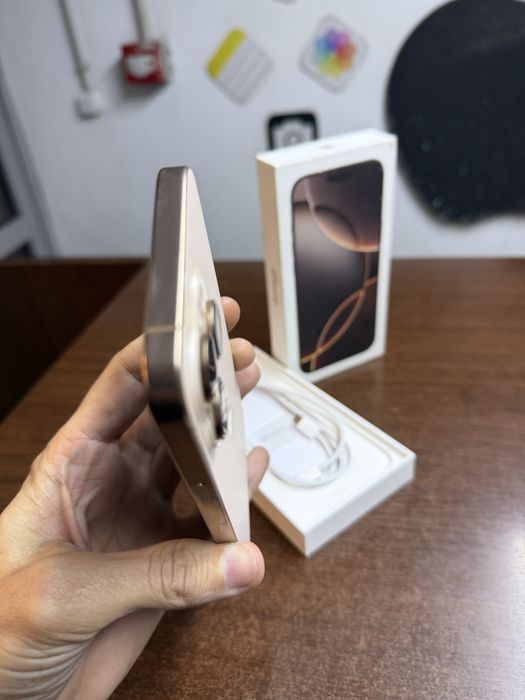 Vand Iphone 16 Pro Max 256Gb Desert Titanium Full box