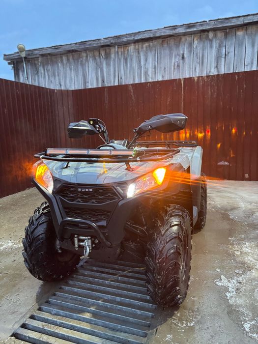 Atv u este nou merge perfecf nare nici o defectiune are 3 luni la mine