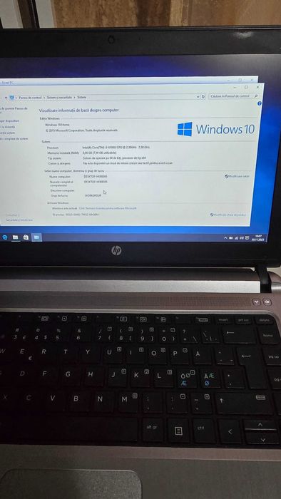 Hp probook i3 gen 6 A