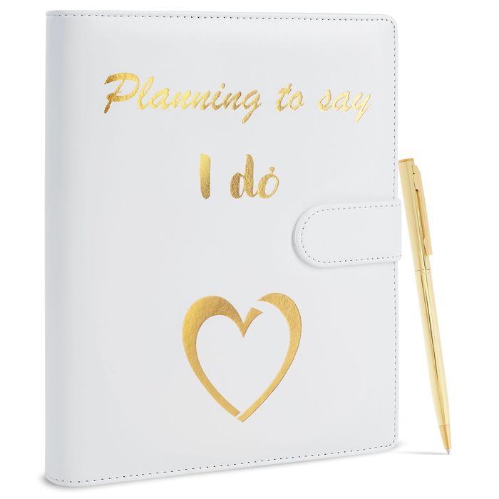 Planner agenda nunta - nou, alb lb. Engleză