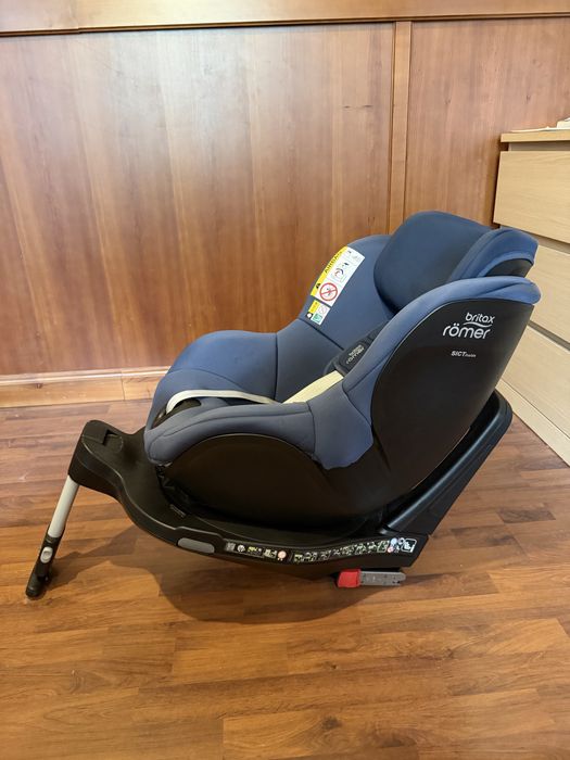 Детско столче за кола Britex Roemer dualfix Pro, I-cise, 360 въртене