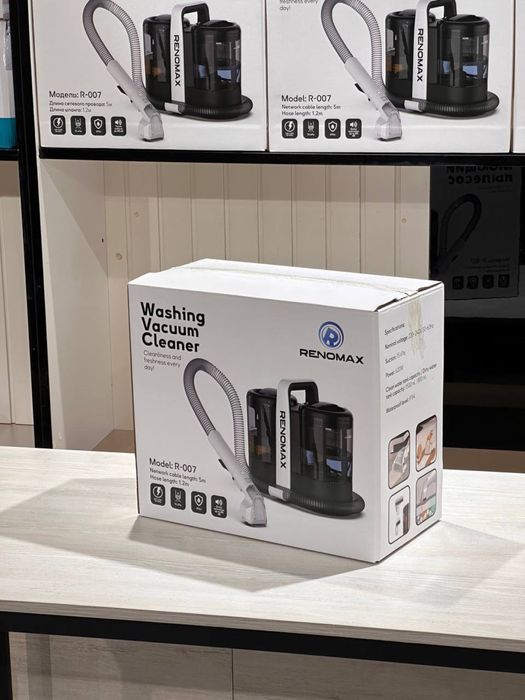 моющий пылесос Renomax changyutgichi 600 Vt, akvafiltr, 3 nasad