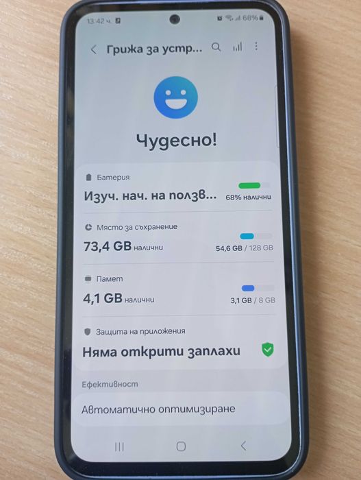 Samsung Galaxy A54 5G 128GB Лилав | Отлично състояние + Гаранция