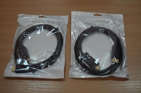 DisplayPort към HDMI качествен кабел 1.8м / 3м + Гаранция