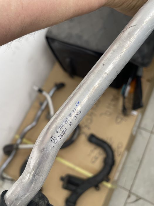 Бачок антифриза с патрубками m274