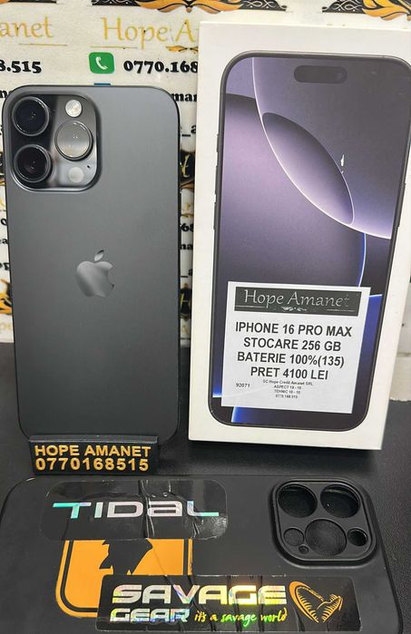 Hope Amanet P3 Iphone 16 Pro Max