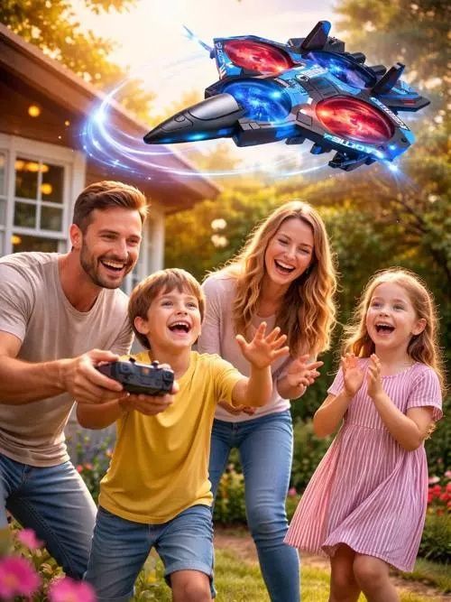 Yangi avlod dron samolyoti, 360° fokusli va yorqin RGB yoritgichli rad