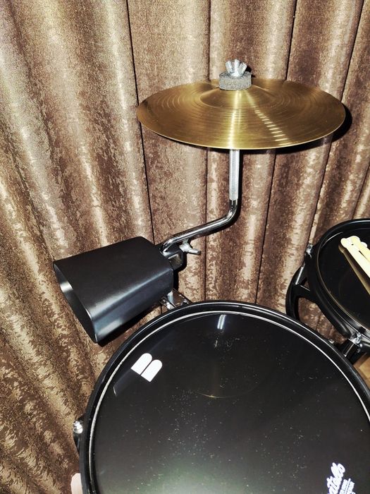 Рототоми + нови стойка/чинел 8"/коубел/палки