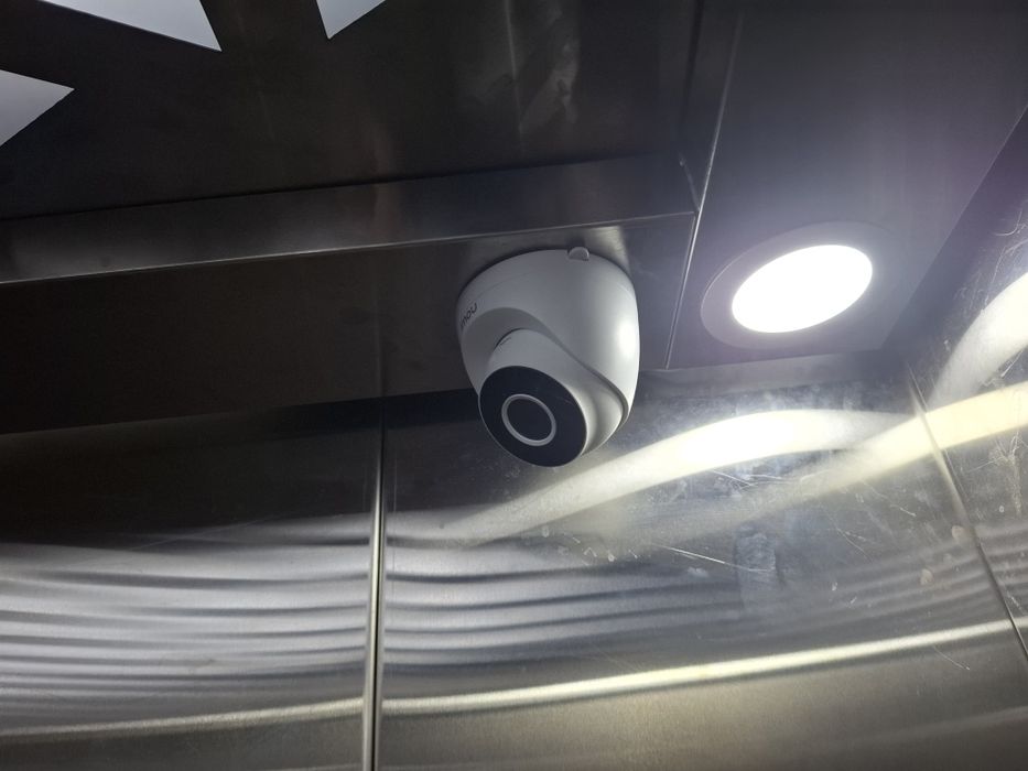 Установка камера лифт