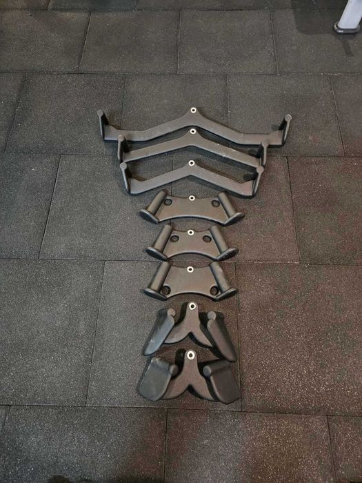 Фитнес ръкохватки за скрипец - пълен комплект, професионални