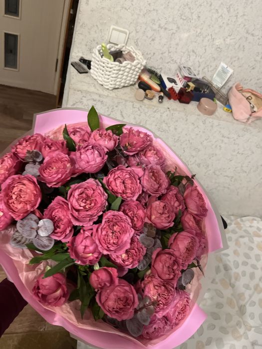 Пионывыдные розы