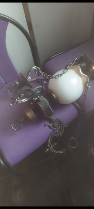 Газени лампи, фенери и месингов полюлей