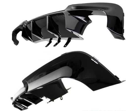 Difuzor Dublu Model M5 Dedicat BMW Seria 5 F10 2010-2017