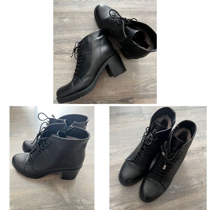 Зимние полусапожки