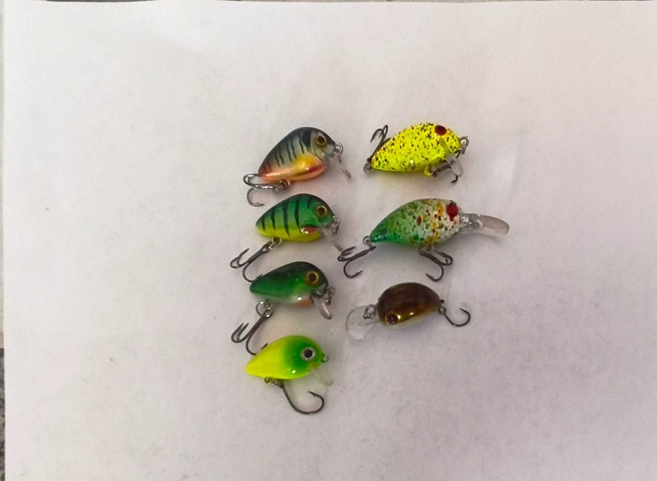 Воблери за пъстърва, костур, кефал реплики на - Last Cast CC38 ,Strike Pro Baby Pro.Zip Baits Rigge 35F и др