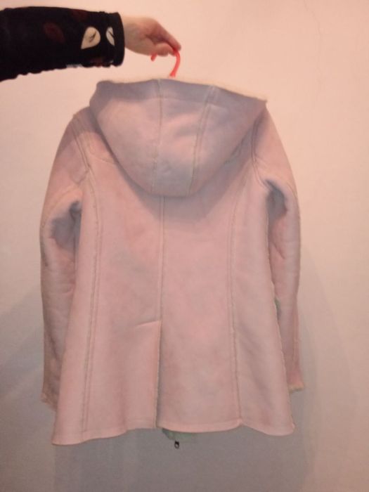 Продается дублёнка розовая