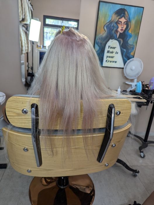 Холодное (испанское) наращивание волос