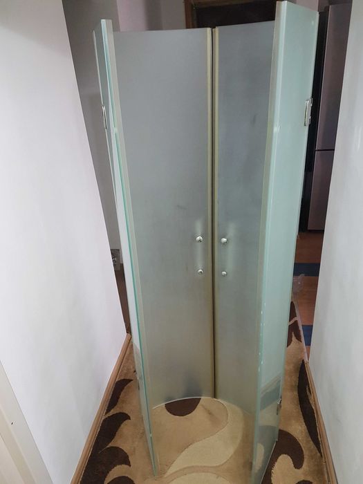 Paravan/perete sticla securizata 6mm, cabină duș/foișor/pergolă, curte