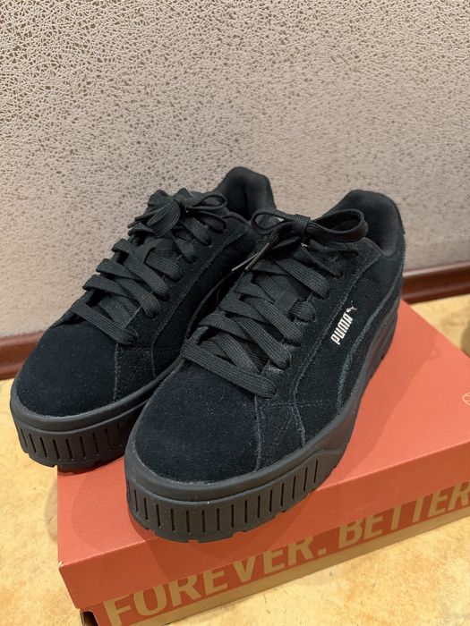 Черни велурени Маратонки Puma