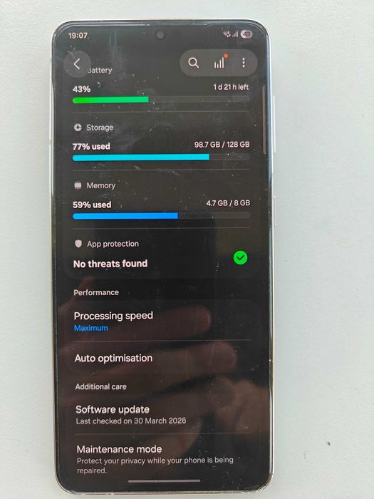 Samsung S21 8 Gb Ram, 128 Gb stocare