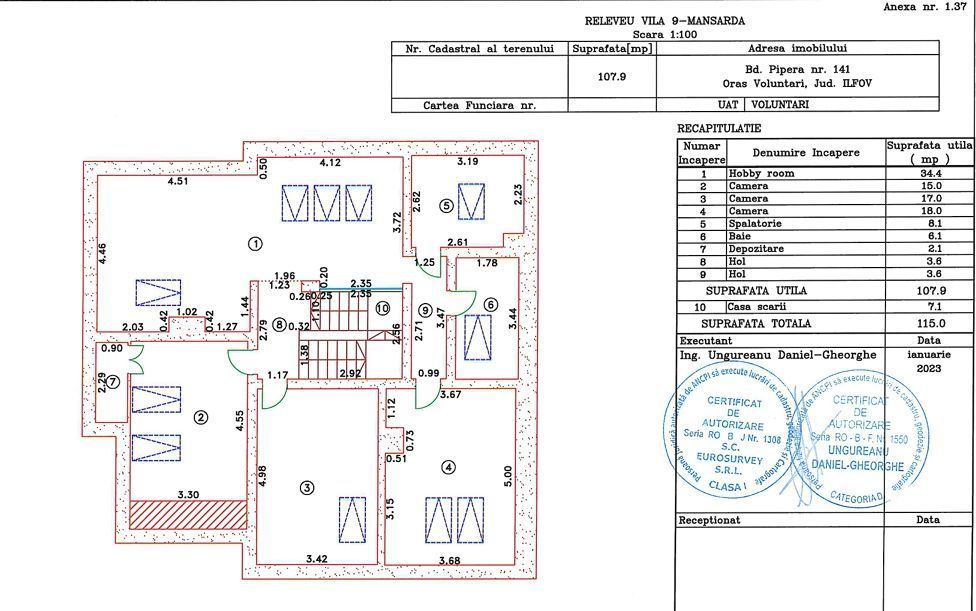 Vila duplex premium cu piscină | Oxford Gardens – Pipera | Lângă pădur