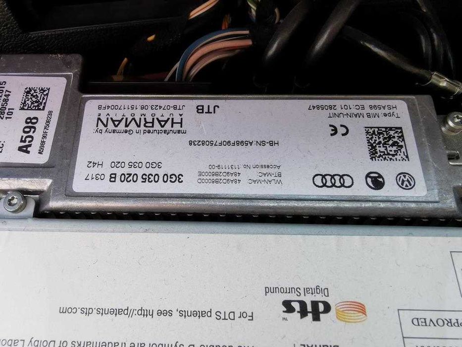 unitate mib 2 vw passat b8 3g0035020b
