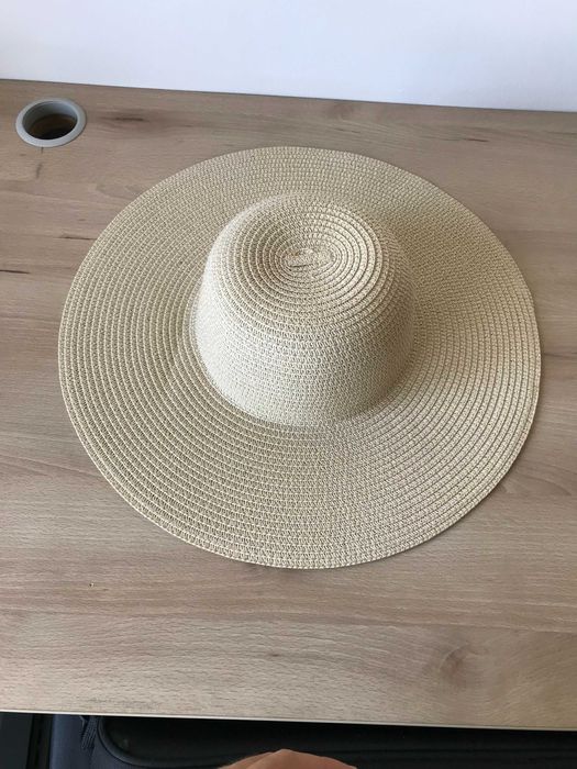 Pălărie clasică de vară cu bor mare Pălărie de soare reglabilă