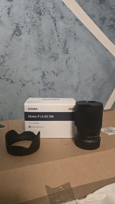 Sigma 16mm F1.4 DC DN Contemporary (Canon RF Mount) - Nou / Nefolosit