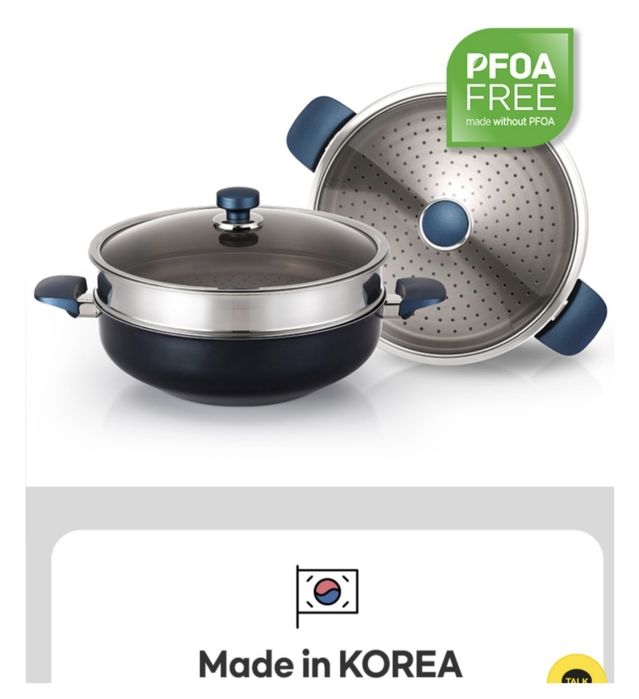 Пароварка Happycall Classic, овощеварка, кастрюля