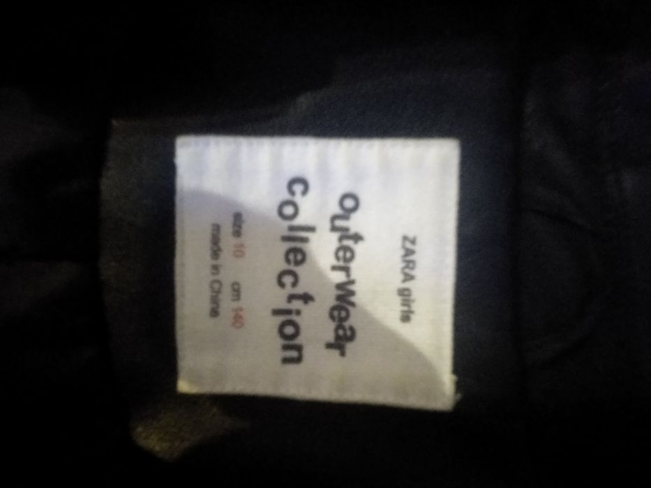 Geacă fete piele ecologică 10 ani