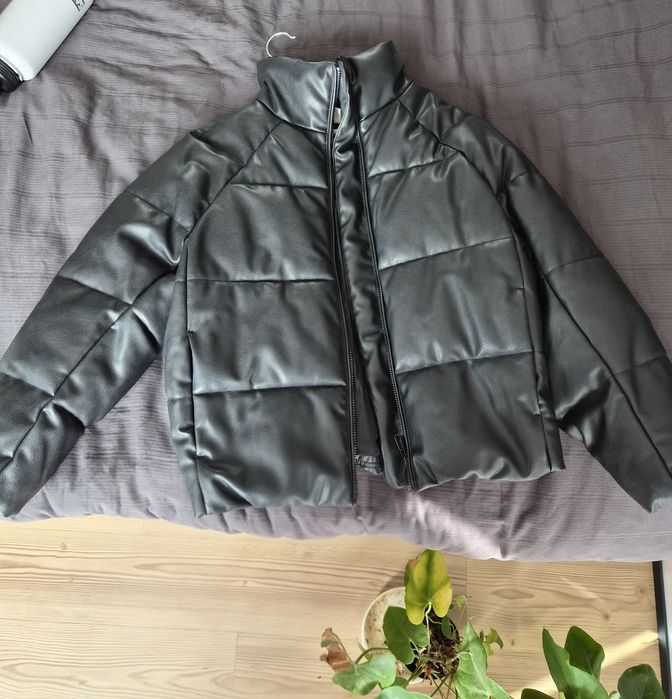 Дамско Зимно черно  яке H&M