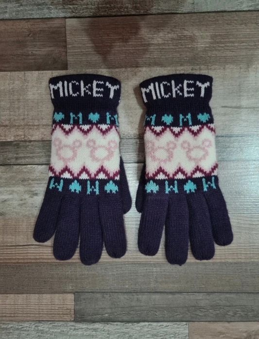 Mănuși de iarnă tricotate