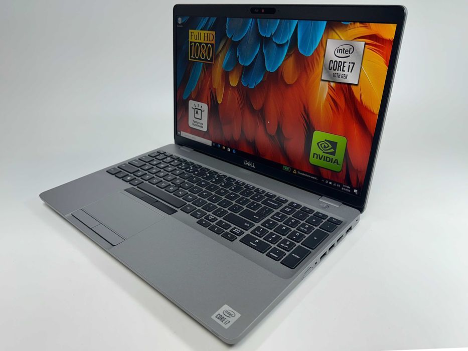 Laptop Dell Precision 3551 Intel i7-10850H 64 gb ram 1tb ssd Nvidia Quadro P620 15.6 inch Full HD Gama Workstation Win 11 Factura si Garantie 1 an