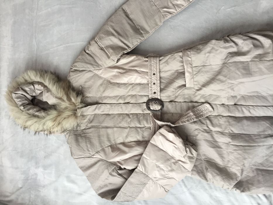 Дълго яке с пълнеж от пух