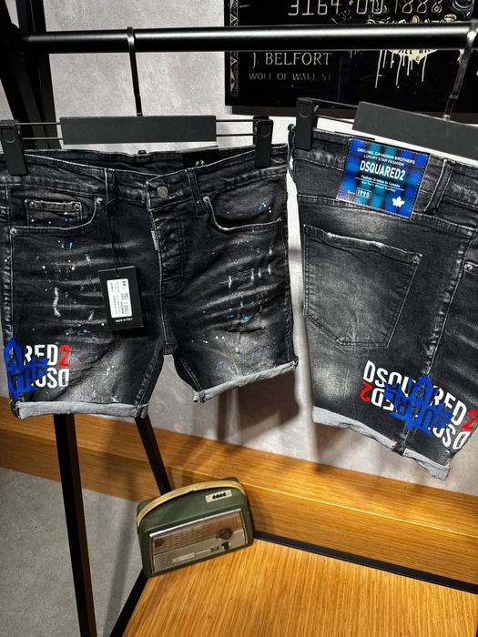 Blugi scurti dsq negri