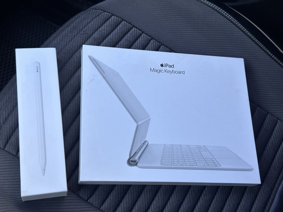 Ipad Magic Keybord оригинал + apple pencil 2 оригинал