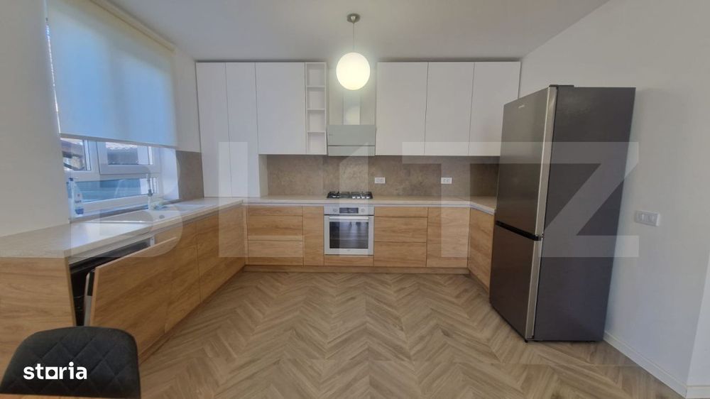 Duplex nou, 3 camere, bucatarie, 2 bai, teren 200 mp, Brasov-Stupini