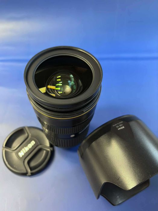 Обектив Nikon AF-S 24-70mm F2.8 G ED - отлично състояние - БАРТЕР