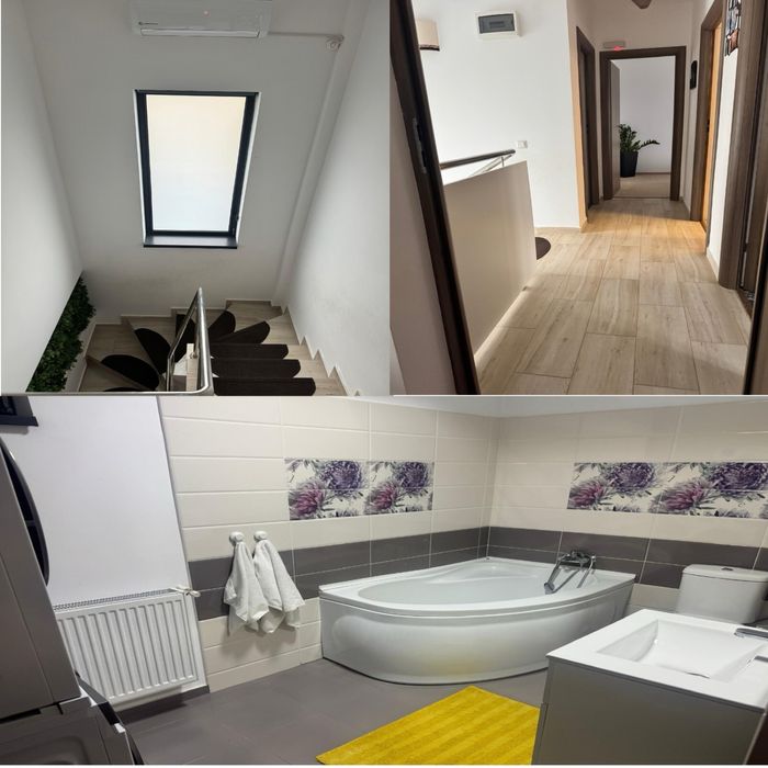 Casa/vila P+1+pod , 3 dormitoare, Centru Sabareni ,12 km Bucuresti