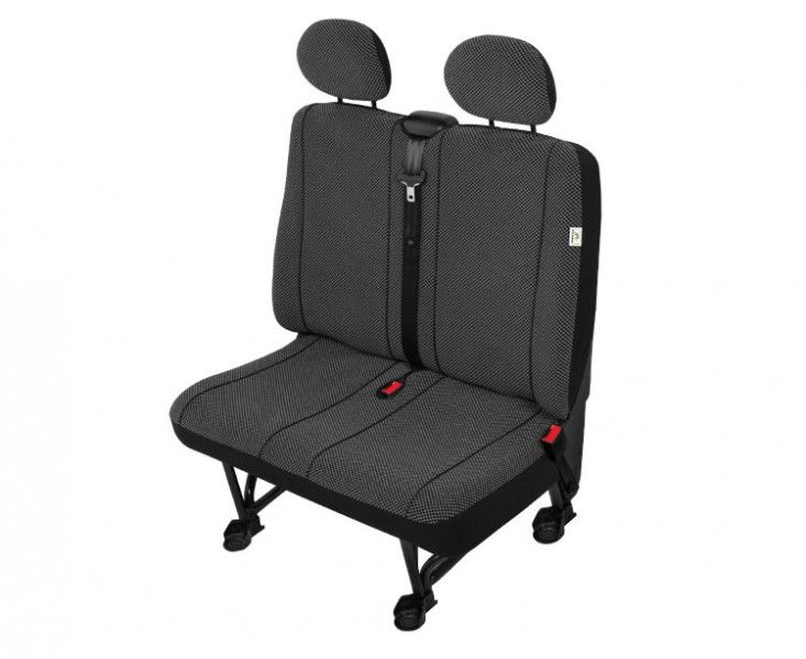 Huse scaun bancheta auto cu 2 locuri Scotland L size pentru Jumper Fiat Ducato Ford Transit Iveco Daily Sprinter Boxer Renault Mascot VW Transporter LT Crafter Caravelle T5