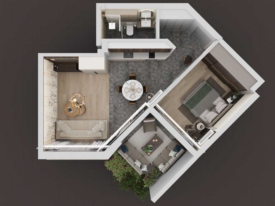 Продава се Едностаен апартамент в Несебър - 32 кв.м за 1707 €/кв.м - Снимка #20