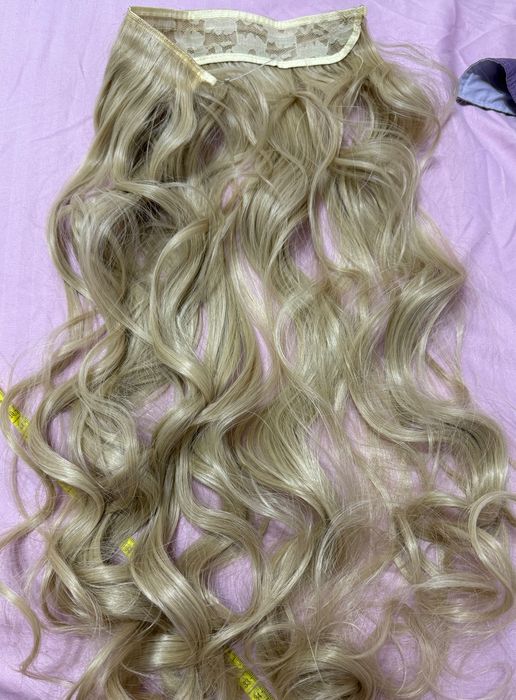Extensii de păr blonde