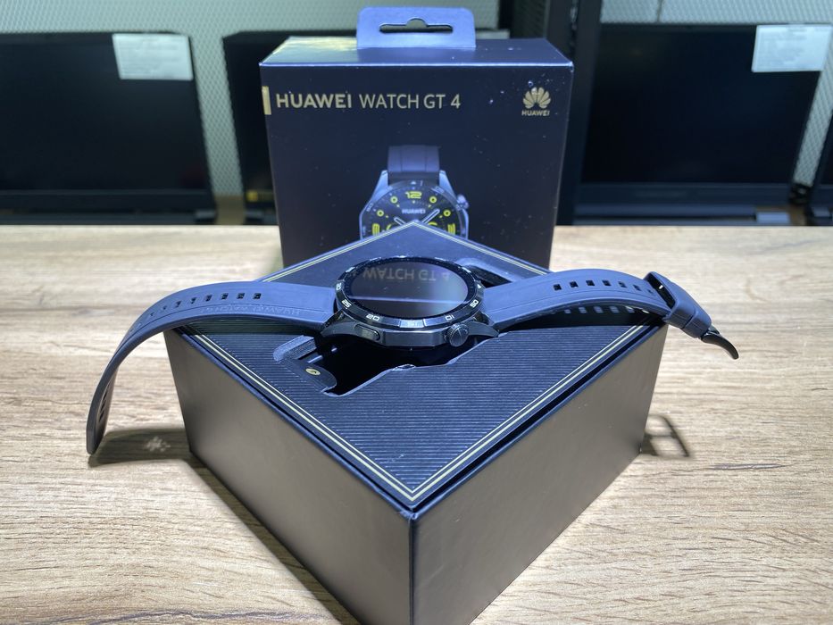 Смарт часы Huawei Watch GT 4, 46 mm, черный, 10373/А10