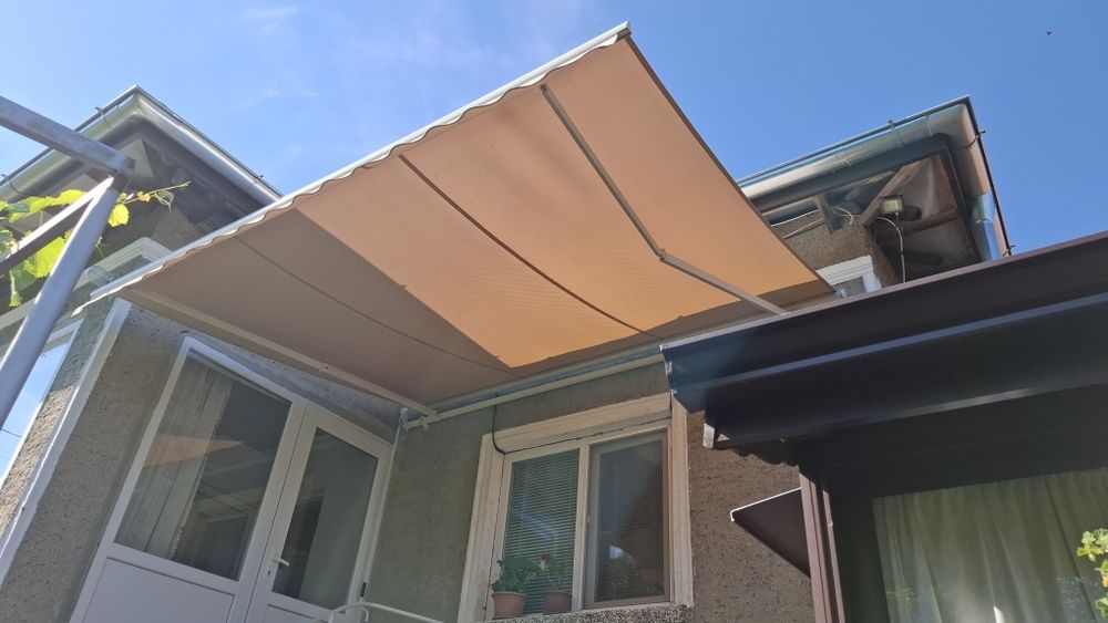 Прибираща се тента Kring Sun – 350 × 250 см