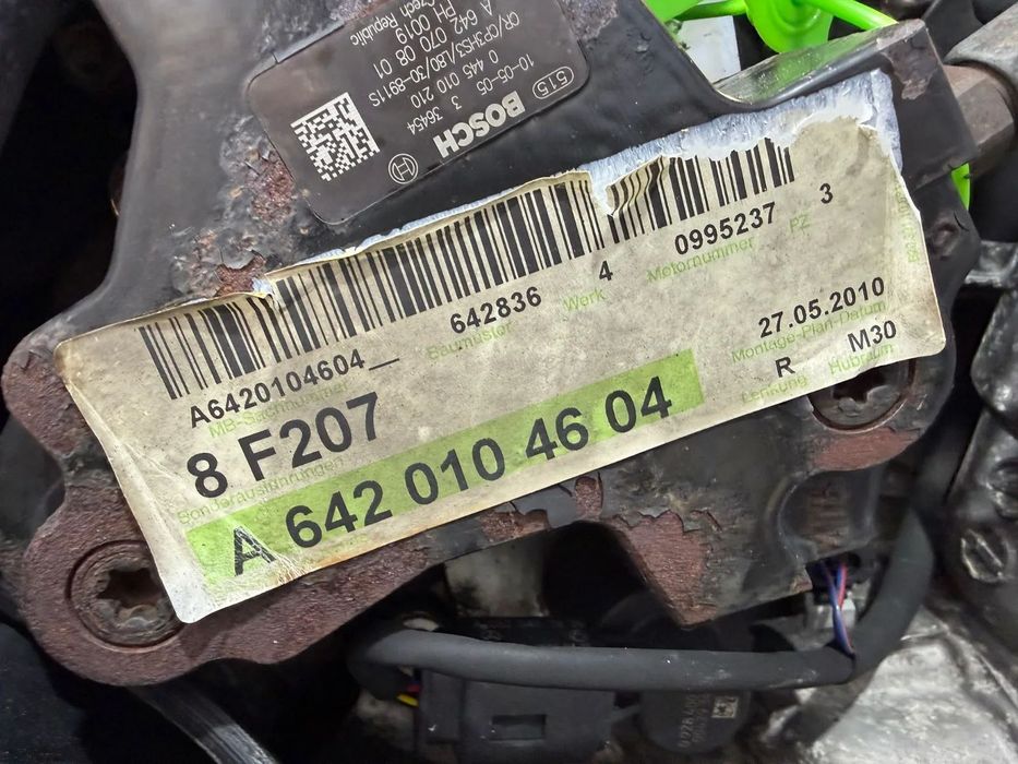 MOTOR COMPLET 642 Mercedes 3.0 CDI Diesel 231 hp / 170 kW 2009 - 2011 OM 642.836 , 64283640995237